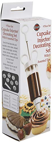 Norpro Cupcake Injector/Decorating Icing Set, 9-Piece Set #TOP4