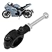 Briny River Motorcycle Kickstand Extension Assistant Tool for 20-23mm Side Stand Compatible with Yamaha, Black