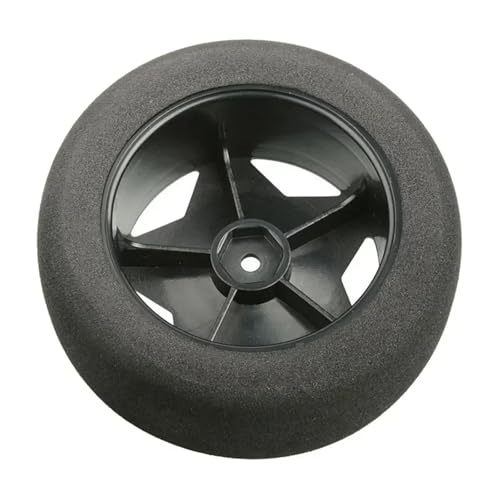 Pneus RC Short Course 1/10 compatible HSP 94107 4 pièces roues noir - 3