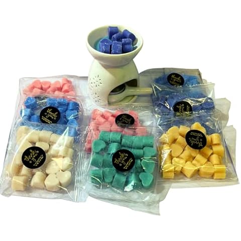 20 x Highly Scented Wax Melts Mini Hearts Many fragrances Designer Inspired (Baby Powder) Cover