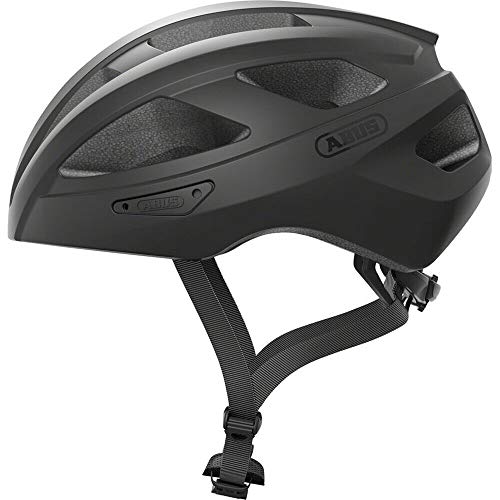 Abus - Macator - Cycling Urban Road Bike Helmet With Eps Core And Polycarbonate Shell - Velvet Black - S (51-55) #TOP28