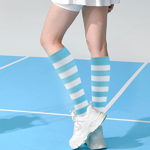 Image of Knee High Socks for Women, Long Tall Knee Tube Socks