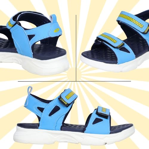 Image of TRASE Casual Sandals For Kids With Adjustable Straps | Flexible And Comfortable Kids Footwear | Trendy And Stylish Boys And Girls Sandals Ideal For Everyday Use