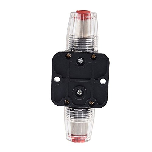Image of ZOOKOTO 12V-24V DC 150A Car Audio Inline Circuit Breaker Reset Fuse Holders Inverter for Stereo Switch System Protection 150 Amp