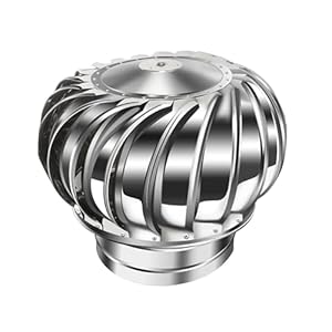 Abbnia HXD2532 Edelstahl Dachventilator