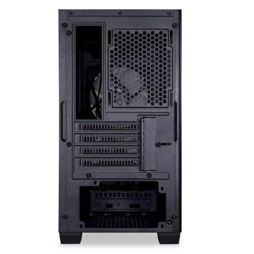 Image of Lian Li Lancool 205M Mesh Mid- Tower Computer Case /Gaming Cabinet - Black | Support Micro ATX /Mini-ITX | Pre-Installed 2 x 140mm ARGB PWM Front Fans - G99.OE744MX.in
