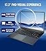 NBVCXSD 17 Inch Laptop, Laptop Computer, Win 11,8GB RAM 256GB SSD, Celeron Quad-Core Processor(Up to 2.9GHz),IPS Full HD Display with, Type-C, Wi-Fi, USB3.0 (17 inch-256G)