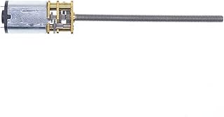 Powered Mini M4*55-N20 Geared Motor, N20 Long Shaft Geared Motor 3V6V12V, High Torque Vibrating Chair Model Plane Engine Motor Torque Gear (Size : 60rpm, Color : 12V)