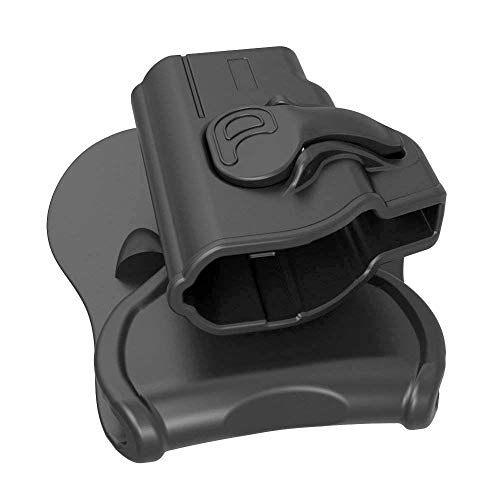 Gun Holster For Smith & Wesson M&P Bodyguard 380 With Red Laser(Not For Green Laser Model), Owb Paddle Holster, Adjustable Cant & Fast Release - Right Handed #TOP4