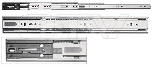 Coppia di guide per cassetti ad estensione