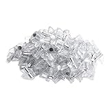 Material: Metall / Oberfläche: glanzverzinkt / Kunststoff transparent / Steckmontage in Möbel - zur stabilen und einfachen Befestigung von Holz- und Glasböden