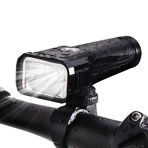 Powerlead EDC LED Lampe de poche, Ipx5 étanche, 1000 lumens Max Mini lampe de vélo Alimenté par batterie 18650 (non incluses)