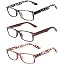 3 Pack - Leopard Black, Brown, Leopard Brown