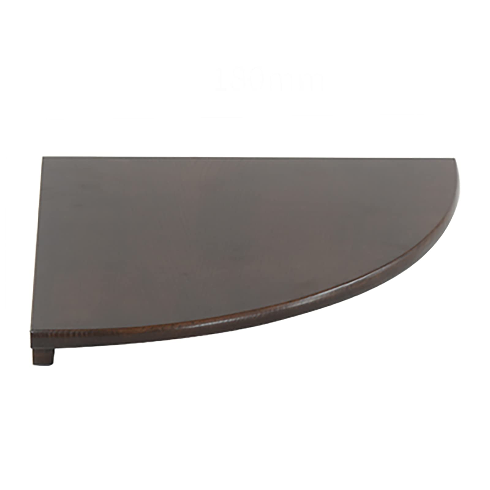 Étagère flottante murale d'angle bois pour salon et cuisine rangée