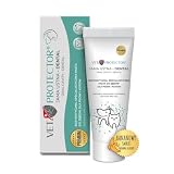 VET PROTECTOR® JAMA USTNA DENTAL Enzymatyczna Pasta do Zębów dla Psa i Kota 75 ml Usuwa Płytkę, Wybiela, Chroni Dziąsła Papaina, Bromelaina, Laktoferyna – Bananowy Smak