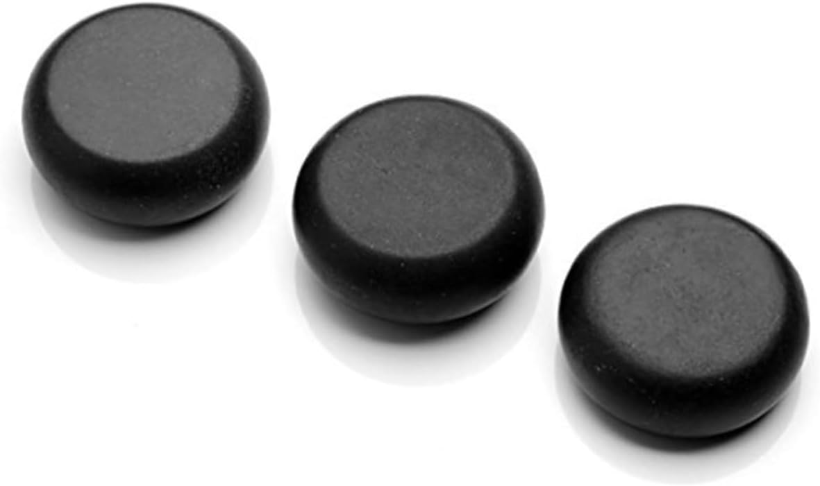 VICASKY 8pcs Natural Stone Massage Stones Volcanic Pumice for Feet Body Lava Beads