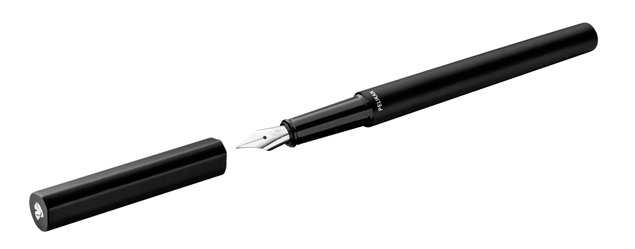 Amazon | Pelikan 万年筆 P6 Ineo Elements ブラックロック メタル