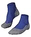 Produktbild FALKE Herren Laufsocken RU4 Endurance Short M SSO Baumwolle antiblasen 1 Paar, Blau (Athletic Blue 6451), 42-43