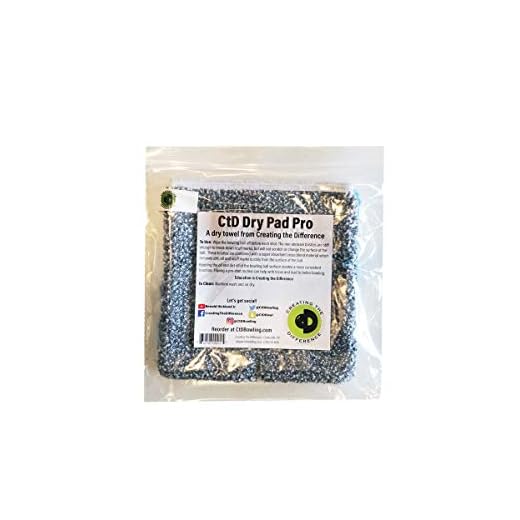 Creating the Difference Dry Pad Pro | Bowling Towel | Removes Dirt, Oil & Scuff Marks | Bowling Ball Care | Bowling Supplies
