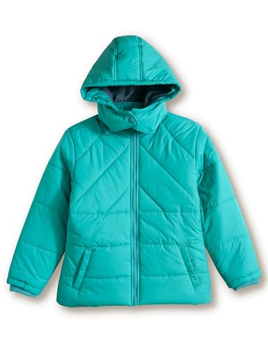 Image of Amazon Brand - Symbol Girls Girls Quilted Standard Length Winter Jacket with Detachable Hood