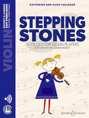 Stepping Stones: 26 pieces for violin players. Violine und Klavier. (Easy String Music)