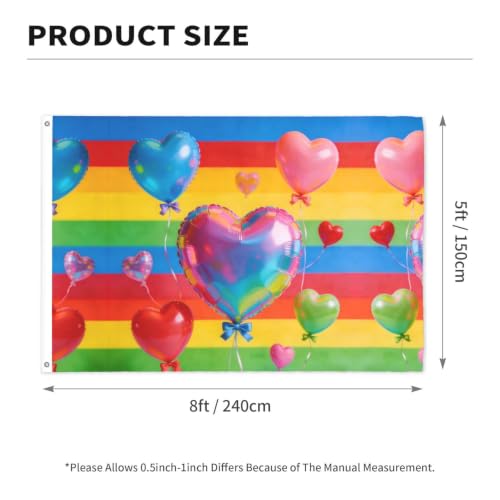 Drapeau extérieur en polyester résistant haute qualité avec œillets - 4