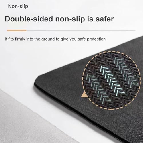 Image of Proxin Non-Slip Kitchen Floor Mats, Water Absorbent, Rugs,Standing Rubber Mats for Kitchen, Office, Sink and Laundry Room, Abstract (Pack of 2)