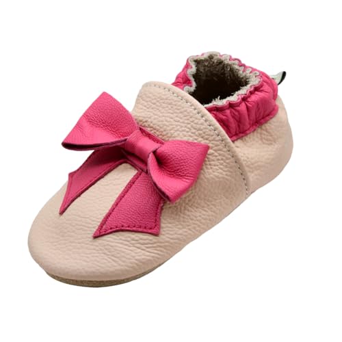 Image of iEvolve Baby Girls Baby Boys Shoes Baby Toddler Soft Sole Shoes First Walker Crib Shoes Baby Moccasins