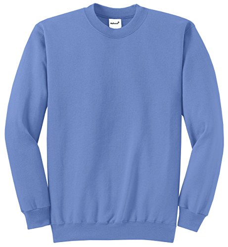 Men's Long Sleeve Soft & Cozy Casual Elegance Core Comfort Fleece Classic Crewneck Sweatshirt, Sizes S-4XL4