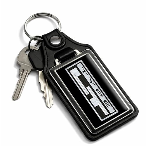 Image of Brotherhood Car Key Chain for Camaro - Classic Models Keychain for Men and Women Gift Key Ring - Black - Type LT