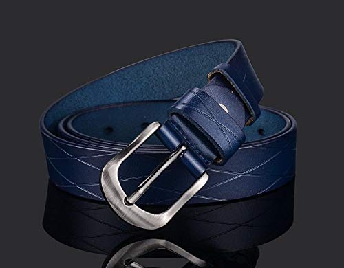 Ceinture en cuir pour hommes de mode étroite avec boucle ardillon classique