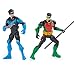 DC Comics, Batman, Team Up 4-Pack (Amazon Exclusive), Batman, The Joker, Robin, Nightwing 4-inch Action Figures, Super Hero Kids Toys for Boys & Girls