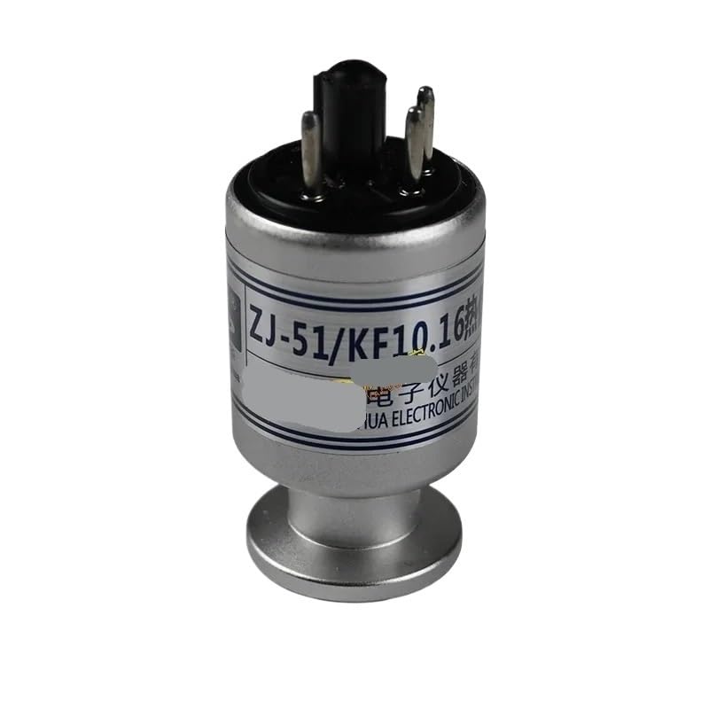ZJ-51 Glass/Metal Thermocouple Vacuum Gauge Tube Low Vacuum Measurement Sensor(ZJ-51 15.5 Metal)