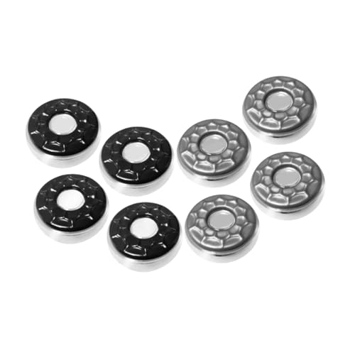 Juego mini mesa shuffleboard de 8 fichas portátiles con bolas de acero gris negro