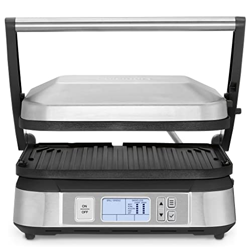 Cuisinart Gr-6S Contact Griddler With Smoke-Less Mode #TOP2