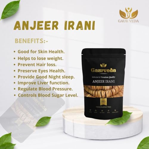 Image of GAURVEDA Premium Dry Fruits Mix: Almonds, Walnuts, Figs, Pistachios - Healthy Snack, for Diwali & Festive Occasions (50 Grams Each, Badam + Akhrot + Anjeer + Pista)