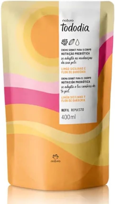 Refil Creme Desodorante Nutritivo Tododia Limão Siciliano e Flor ...