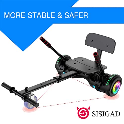 Hoverkart SISIGAD verstellbare Hoverboard-Sitzbefestigung