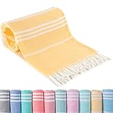 Cotton Turkish Beach Towels Quick Dry Sand Free Soft Absorbent Adult Oversized Bath Pool Swim Long T
