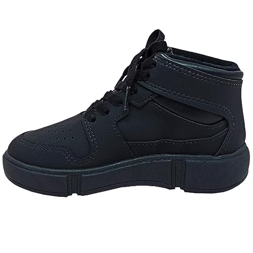 Tênis Molekinho Cano Alto Infantil Masculino Cor:Preto;Tamanho:35;Gênero:Menino