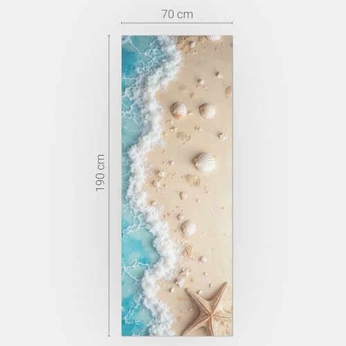 Décalcomanie Réfrigérateur Haute Qualité Décor Plage Sticker Protecteur - 5