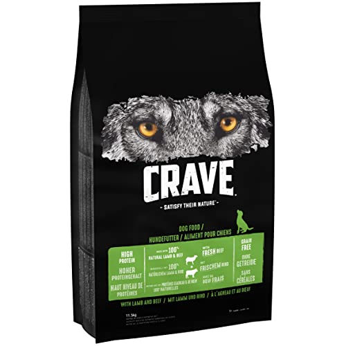 Crave Perro Seco Cordero y Ternera 11500G