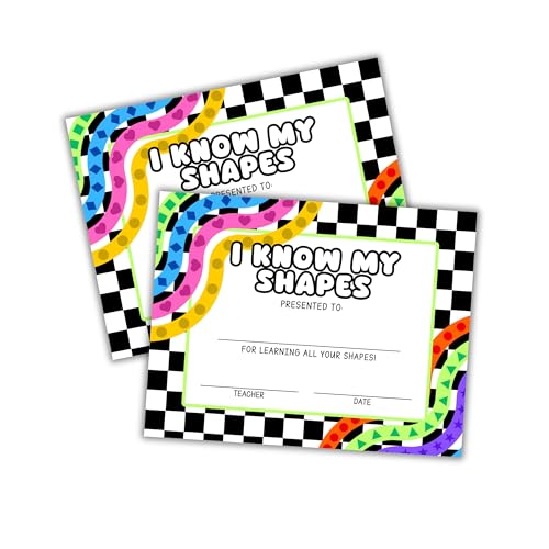 I Know My Shapes ܏ 30pbN 8.5x11C` wZ t w 􉽊w s fCPA PreK ct 