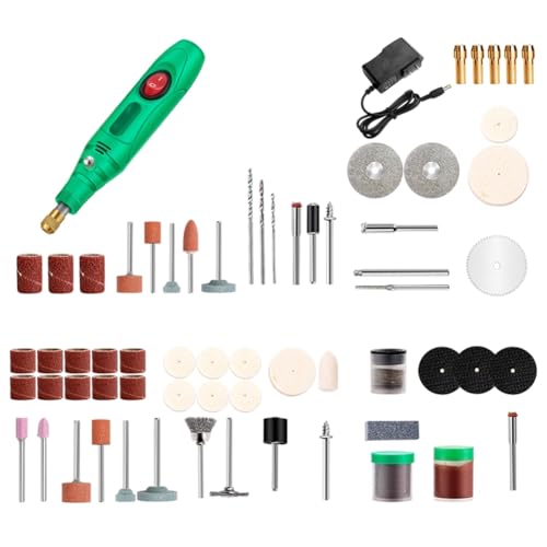 Uikdjgu Mini Taladro Pulido, Grabador, Amoladora de Pluma, Herramienta Rotativa Eléctrica, Rectificadora, Utensilio Doméstico en Miniatura, Enchufe Europeo
