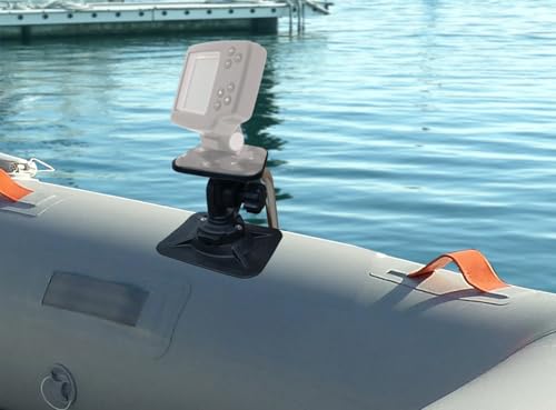 Image of Brocraft Inflatable Boat Fish Finder Mount /Inflatable Boat Transducer Bracket /Inflatable Boat Sonar Transducer Mount
