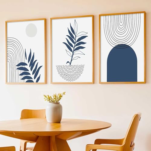 Image of Kalit Kala Decor Boho Art Home Decoration Painting | Paintings With Frame For Living Room Bed Room Hotel Wall Decor Digital Reprint Set of 3 (19X25 inch)
