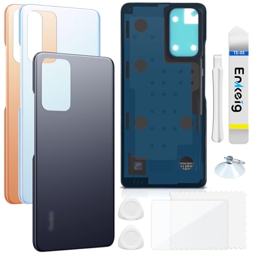 Vitre arrière Xiaomi Redmi Note 10 Pro : réparer un dos fissuré avec le kit de remplacement gris