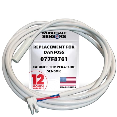 Capteur de température Danfoss 077F8761 ETN avec câble 150 cm pour armoire