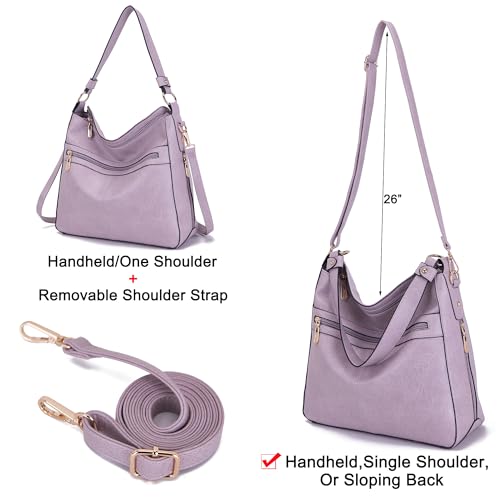 Image of Women Large Crossbody Bags Ladies Satchel Shoulder Handbags Purse and Wallet Set for Women Totes Hobo Purses