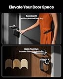 SwitchBot WLAN Smart Lock Ultra mit Keypad Vision, 3D-Gesichts-/Fingerabdruckerkennung, Elektronisches Türschloss mit Aufladbarem Akku, Öffnen per Gesicht, Fingerprint, Code, Alexa, unterstützt Matter - 6